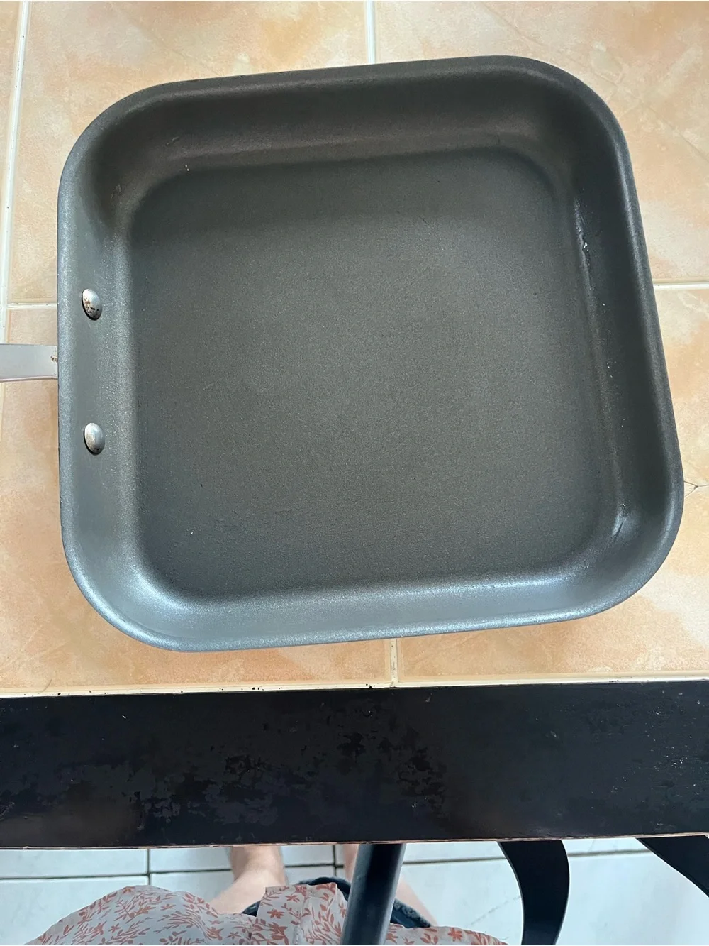 All Clad Square Nonstick Skillet Pan – Black
